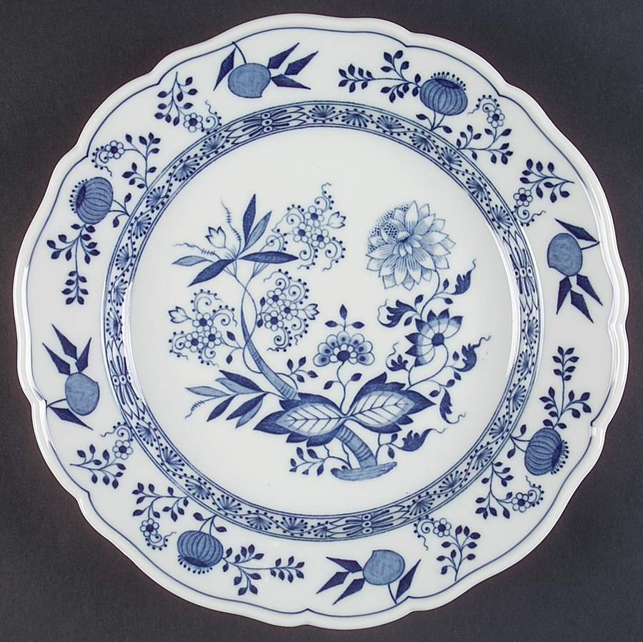 Blue Onion Dinner Plate by Hutschenreuther-1