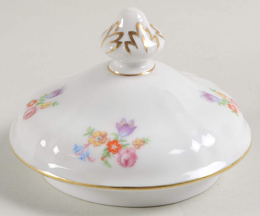 Bridal Bouquet Lid for Coffee Pot by Hutschenreuther-1