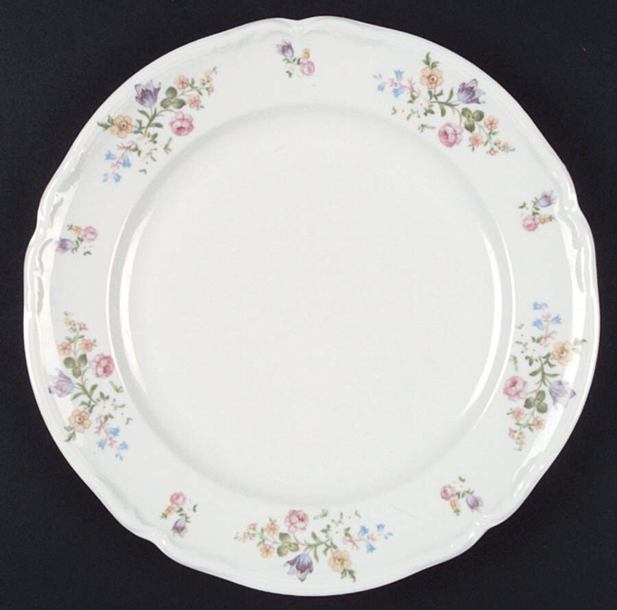 Bridal Bouquet Dinner Plate by Hutschenreuther-1