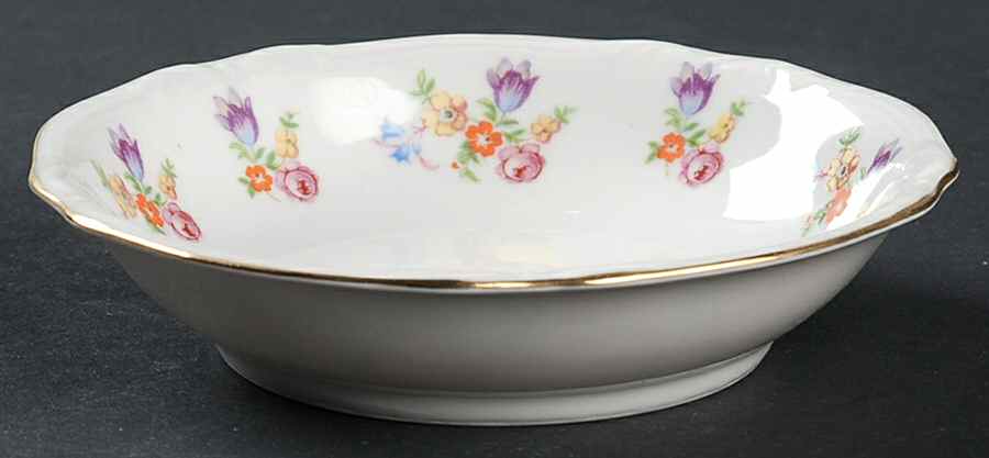 Bridal Bouquet Fruit/Dessert (Sauce) Bowl by Hutschenreuther-1