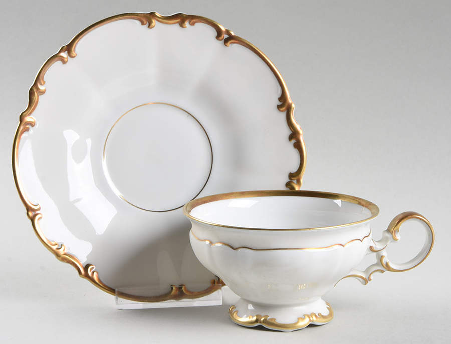 Brighton Footed Cup & Saucer Set by Hutschenreuther-1