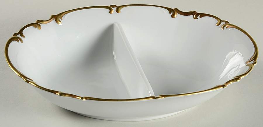 Brighton Oval Divided Vegetable Bowl by Hutschenreuther-1