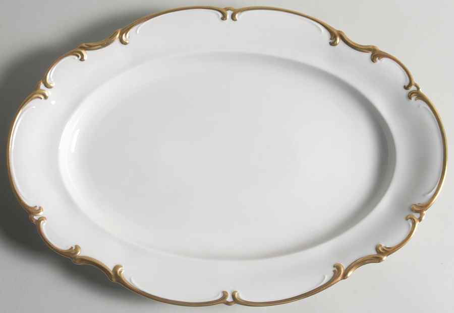 Brighton 15" Oval Serving Platter by Hutschenreuther-1