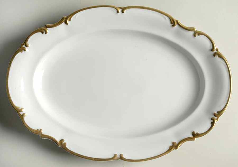 Brighton 12" Oval Serving Platter by Hutschenreuther-1