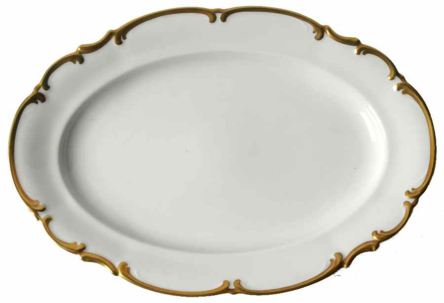 Brighton 11" Oval Serving Platter by Hutschenreuther-1