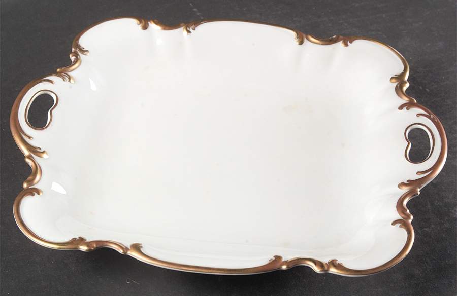 Brighton Square Handled Cake Plate by Hutschenreuther-1