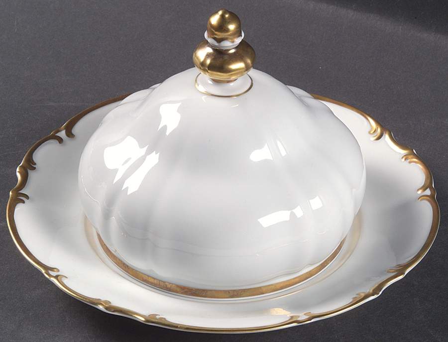 Brighton Round Covered Butter by Hutschenreuther-1