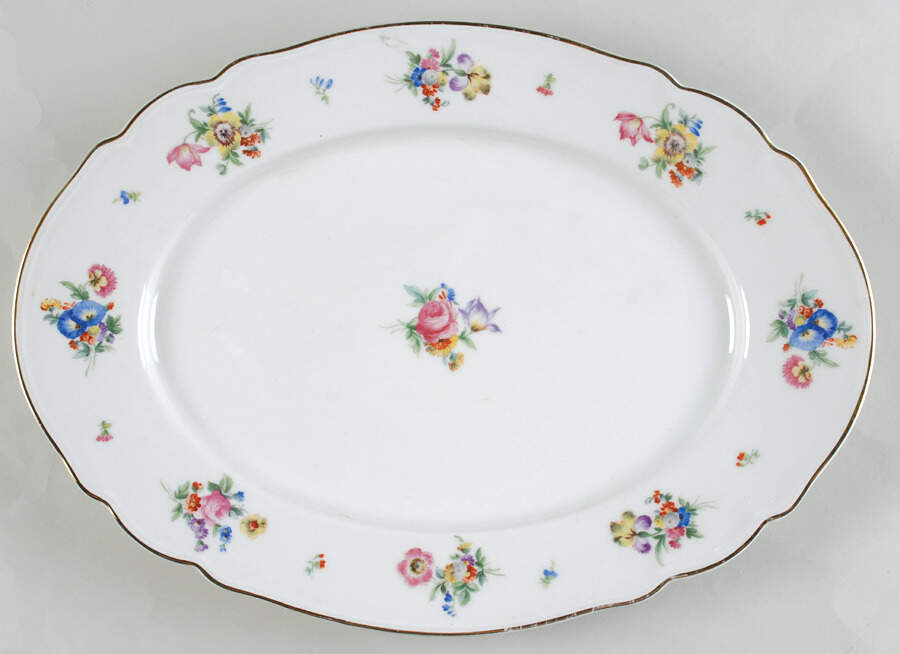 Bristol 15" Oval Serving Platter by Hutschenreuther-1
