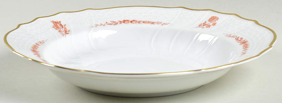 Brocade Rim Soup Bowl by Hutschenreuther-1