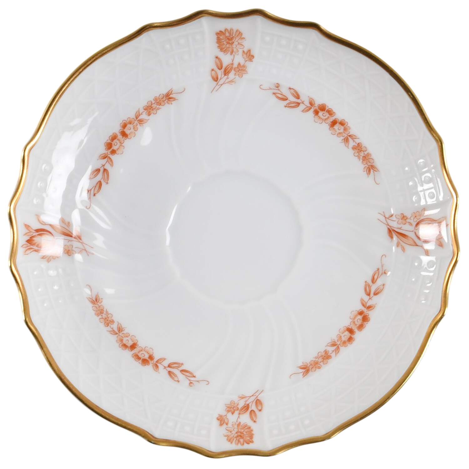 Brocade Saucer by Hutschenreuther-1