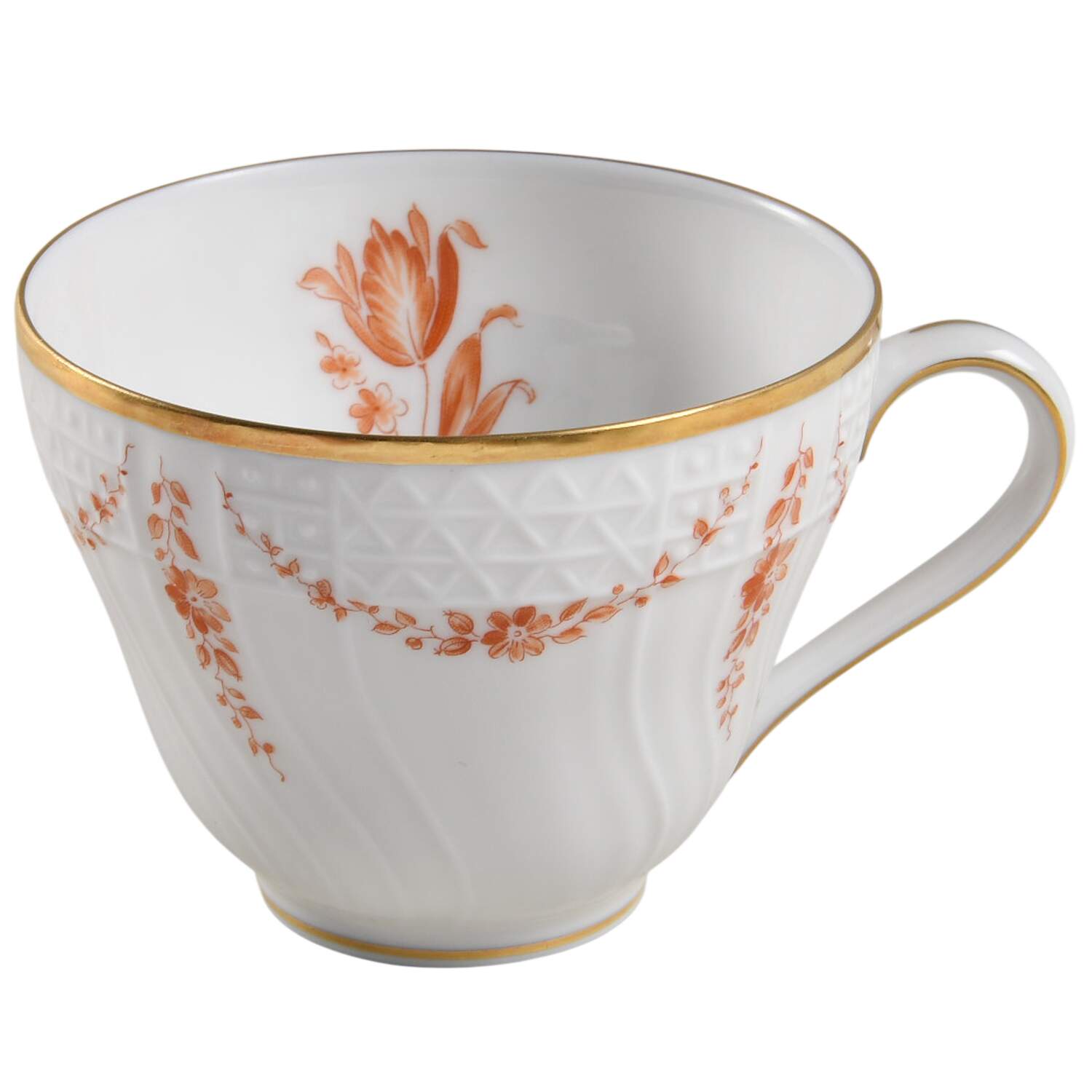Brocade Flat Cup by Hutschenreuther-1