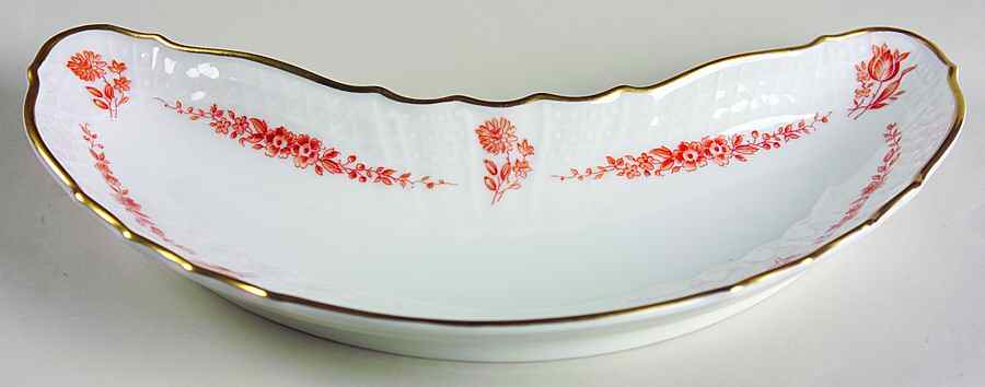 Brocade Crescent Salad Plate by Hutschenreuther-1