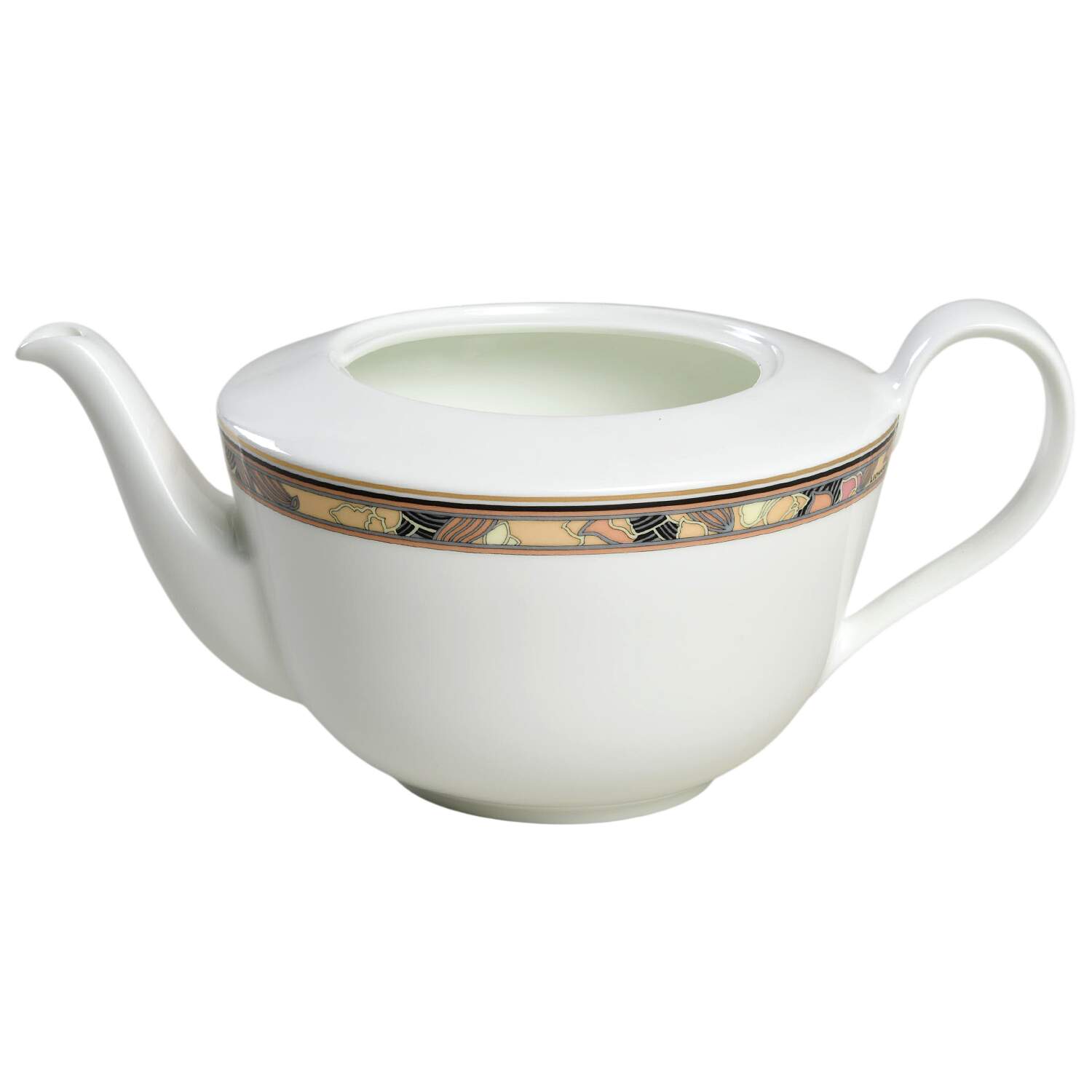 Brocade (Newer) Teapot No Lid by Hutschenreuther-1