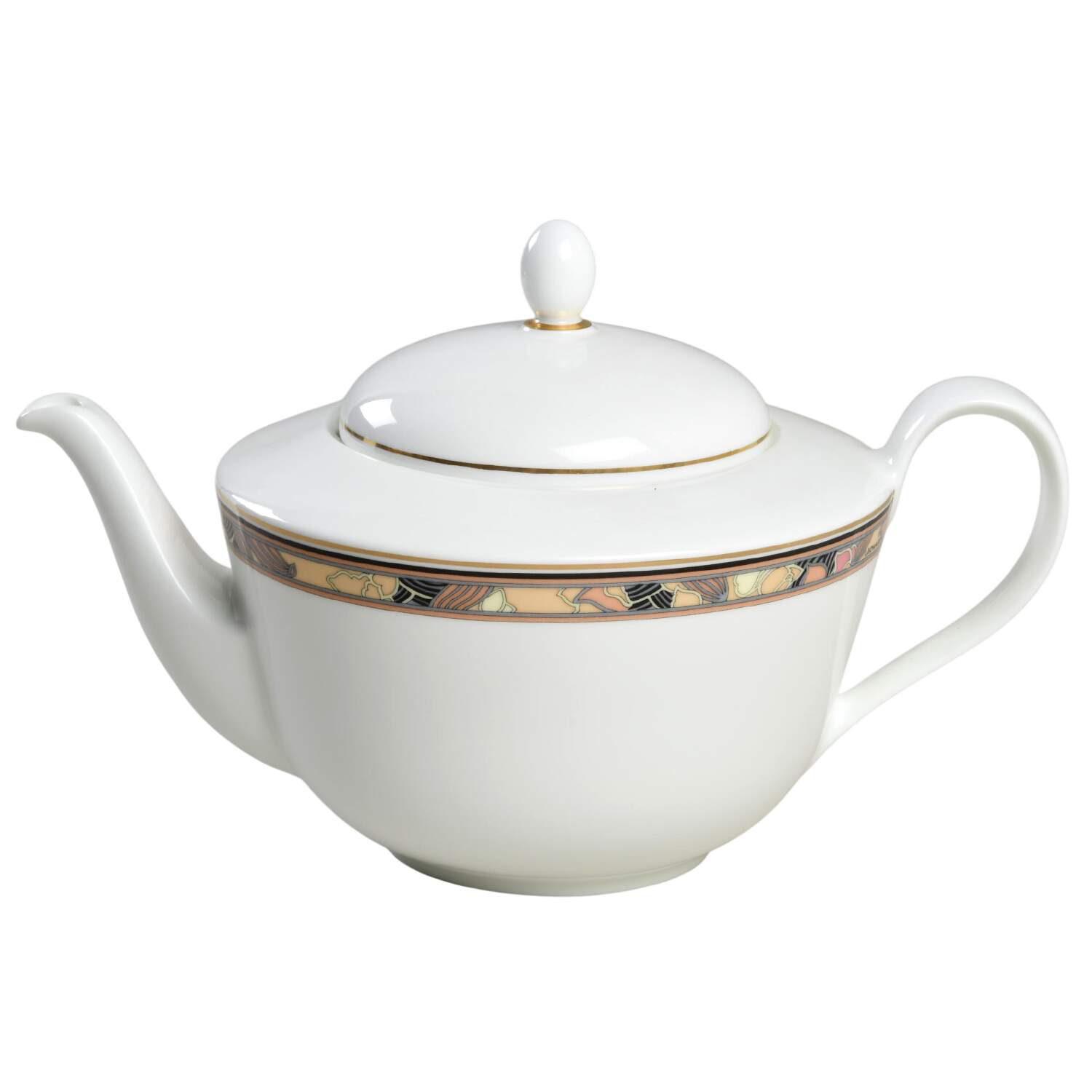 Brocade (Newer) Teapot & Lid by Hutschenreuther-1