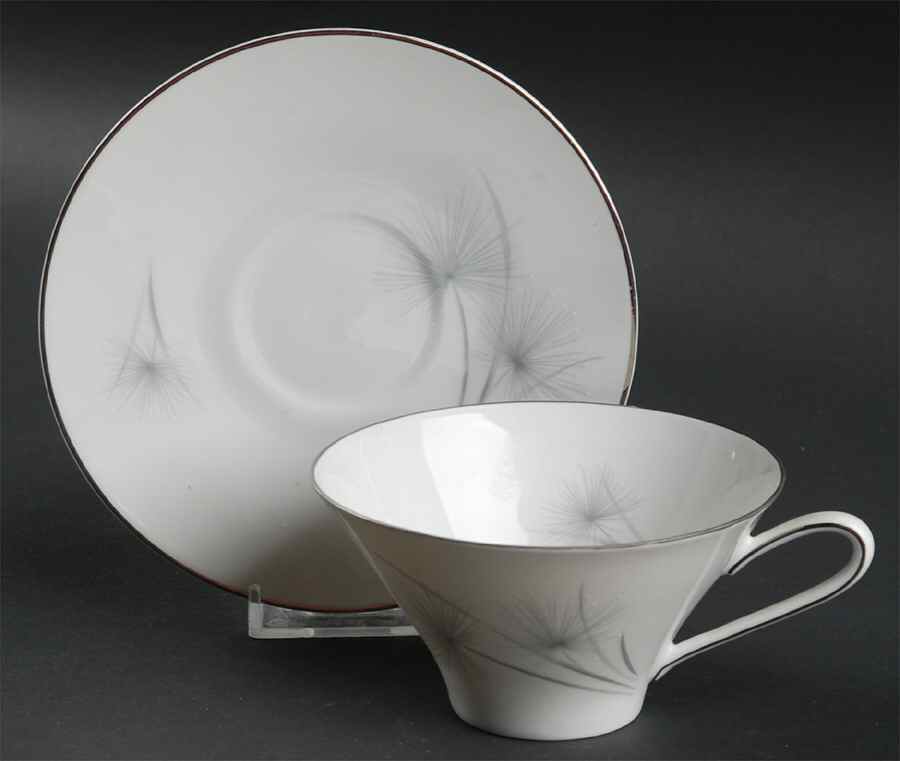 Caribe Flat Cup & Saucer Set by Hutschenreuther-1