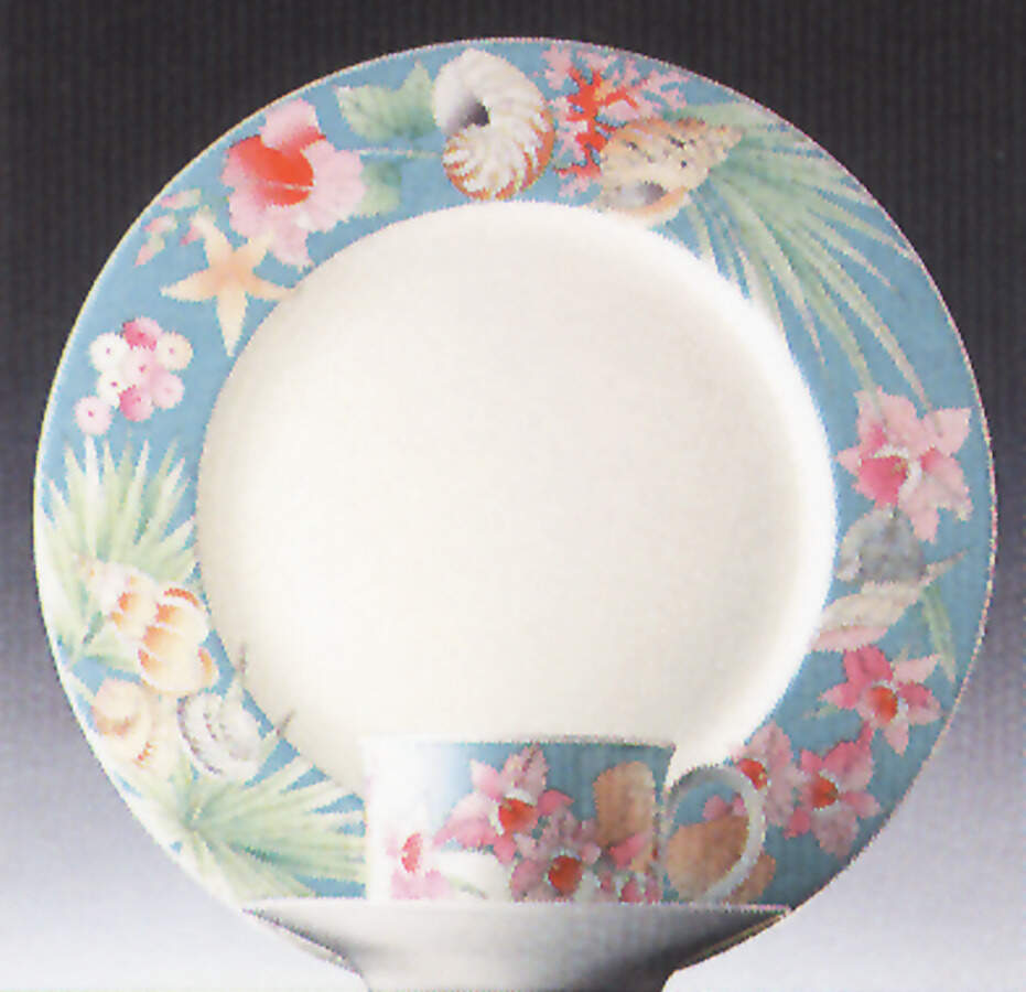 Caraibes Dinner Plate by Hutschenreuther-1