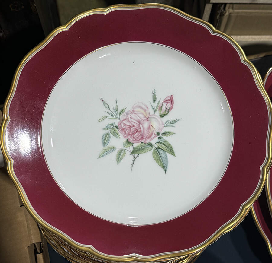 Cardinal Dinner Plate by Hutschenreuther-1