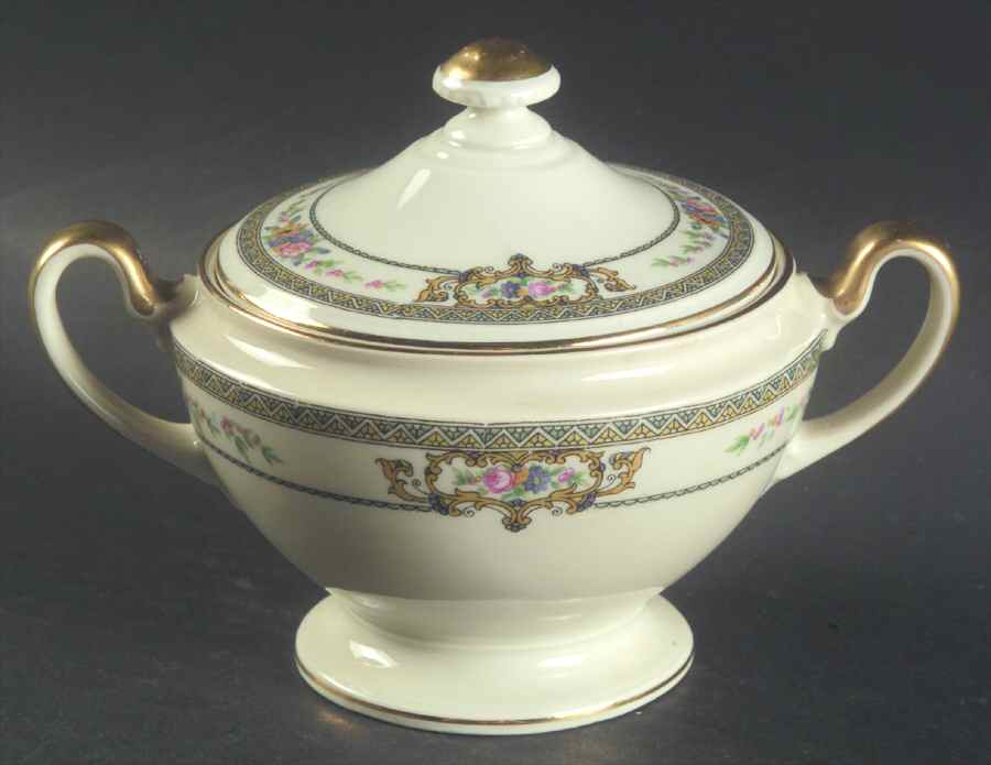 Carinthia Sugar Bowl & Lid by Hutschenreuther-1