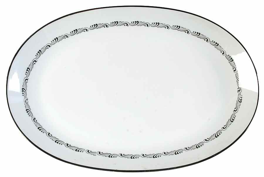Cascade 15" Oval Serving Platter by Hutschenreuther-1