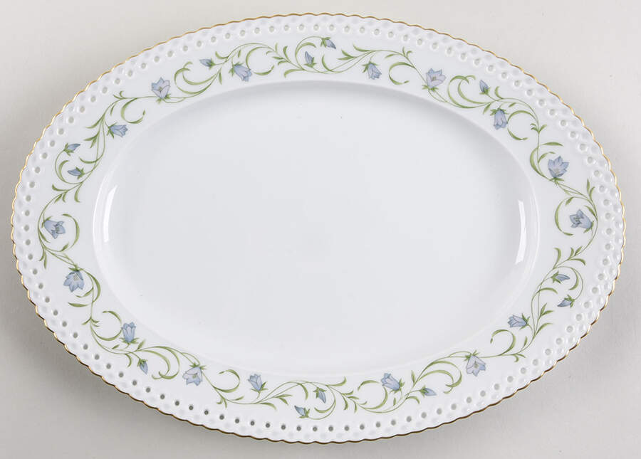 Catherine 13" Oval Serving Platter by Hutschenreuther-1
