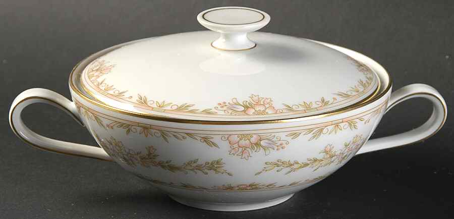 Charlotte Sugar Bowl & Lid by Hutschenreuther-1