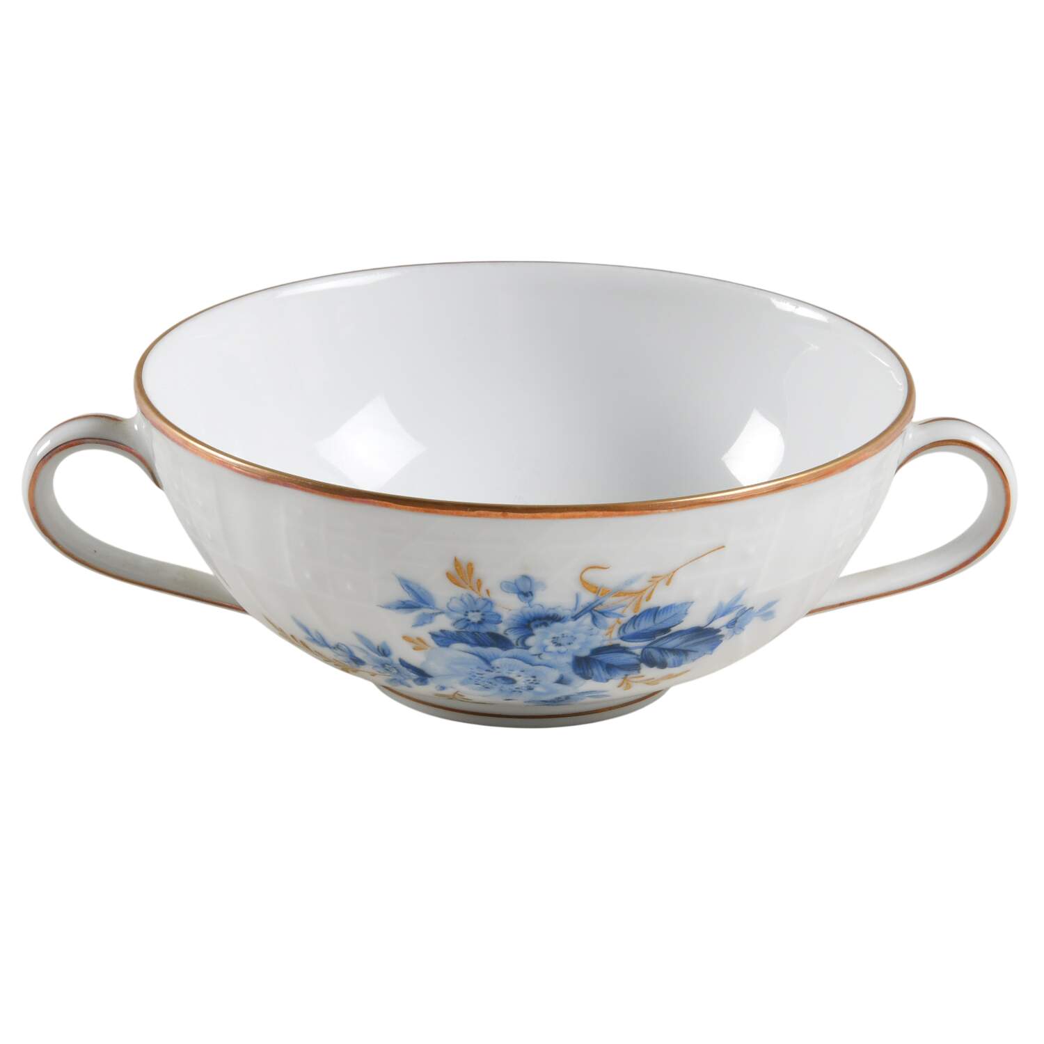 Chateau Bleu Flat Cream Soup Bowl by Hutschenreuther-1