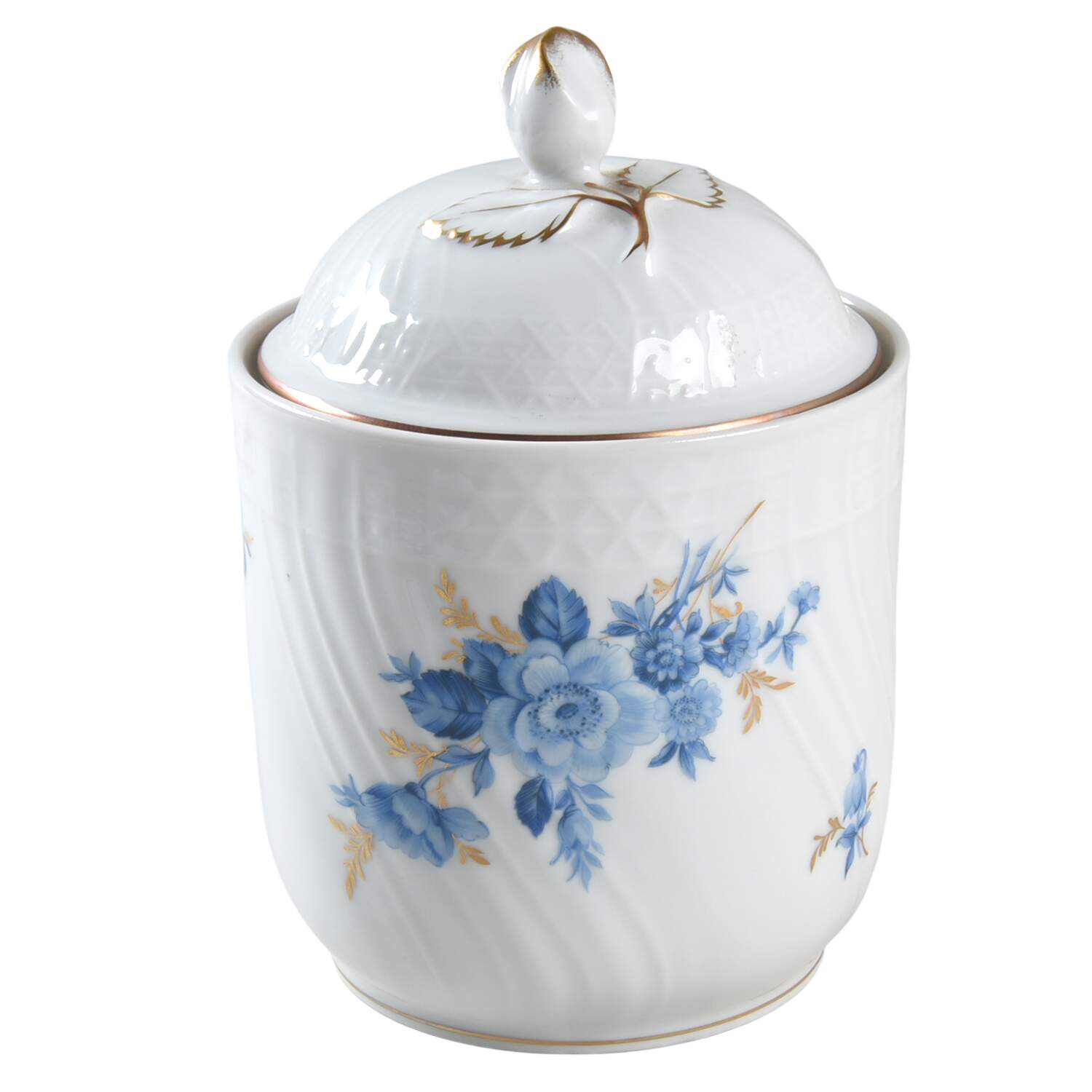 Chateau Bleu Tea Canister & Lid by Hutschenreuther-1