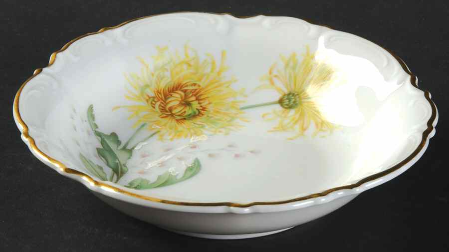 The Chrysanthemum Fruit/Dessert (Sauce) Bowl by Hutschenreuther-1