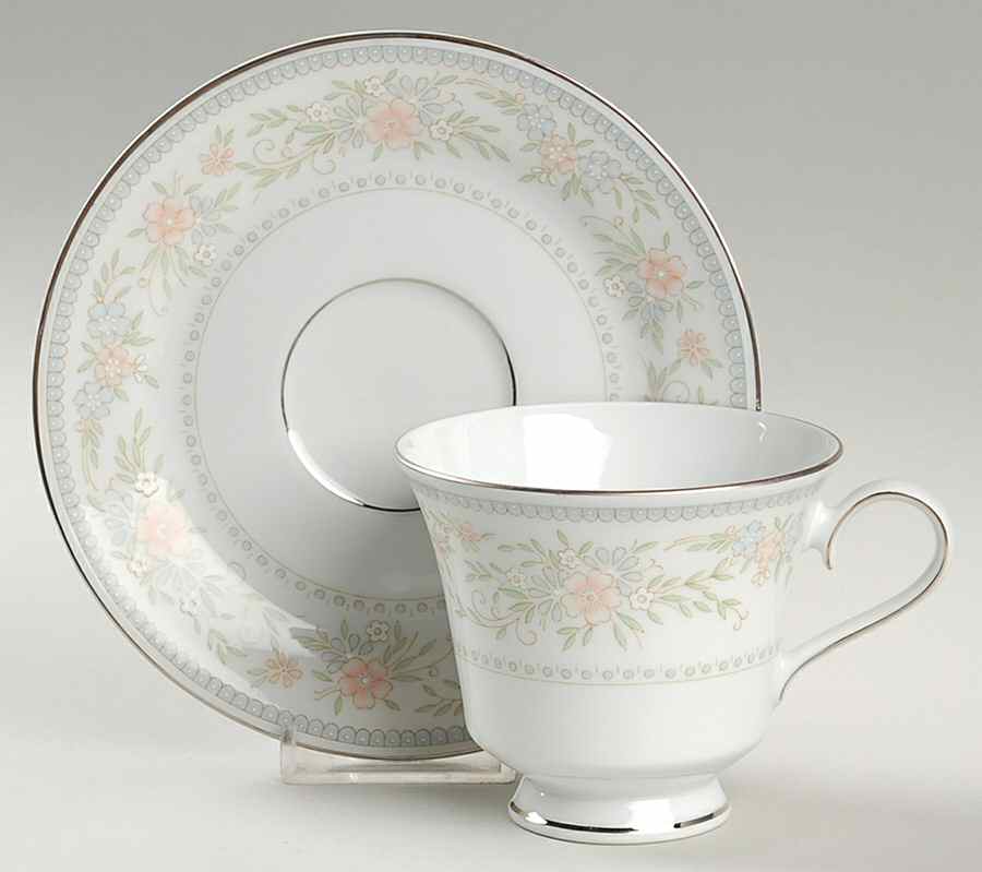 Christine Footed Cup & Saucer Set by Hutschenreuther-1