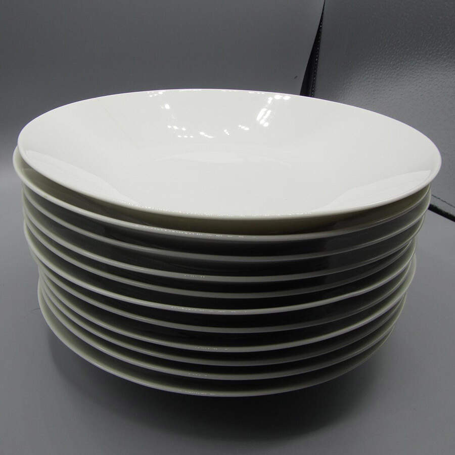 Charmant White Large Coupe Soup Bowl by Hutschenreuther-1