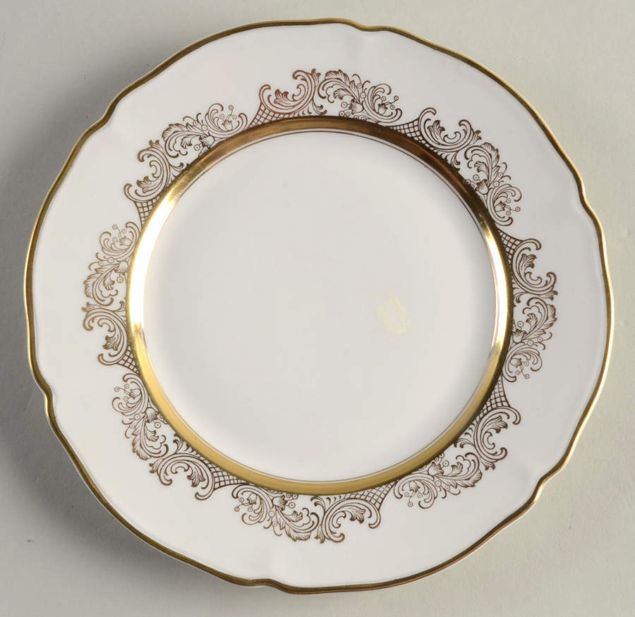 The Clifton (Gold Trim) Salad Plate by Hutschenreuther-1