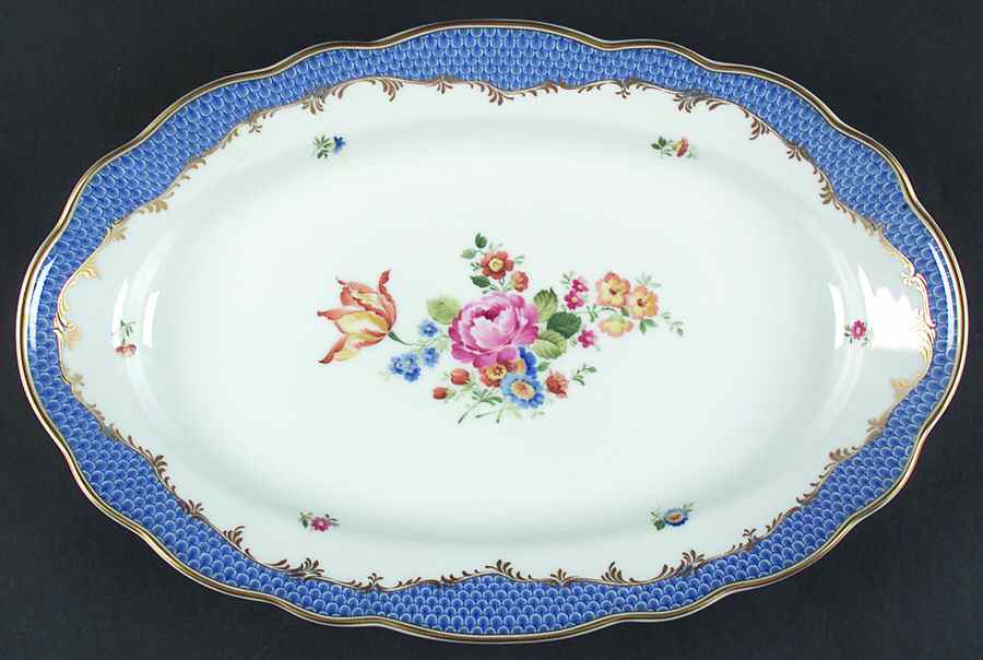 Coburg 15" Oval Serving Platter by Hutschenreuther-1