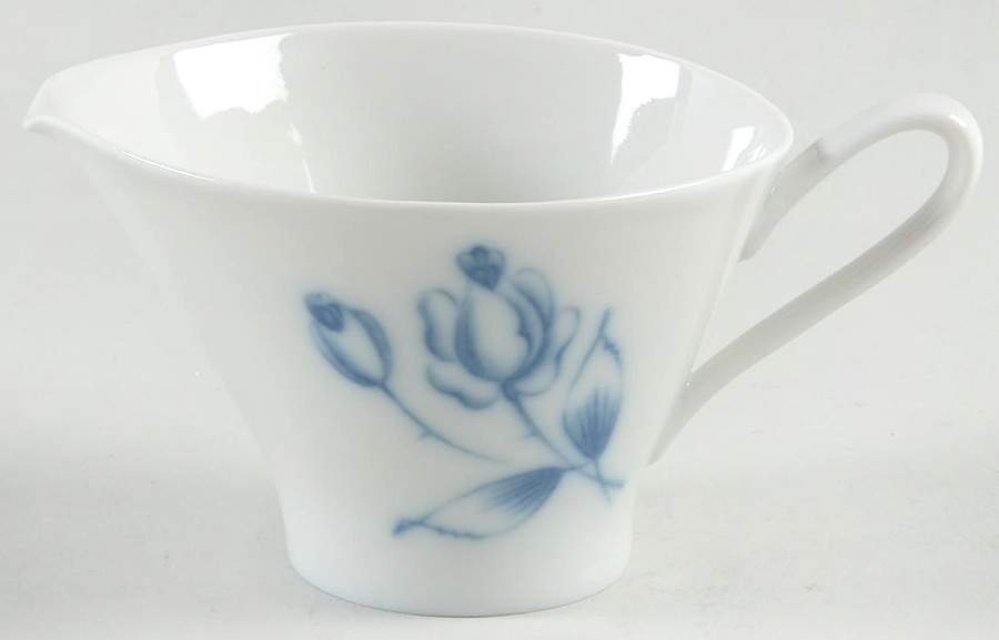 Cobalt Rose (Smooth) Creamer by Hutschenreuther-1