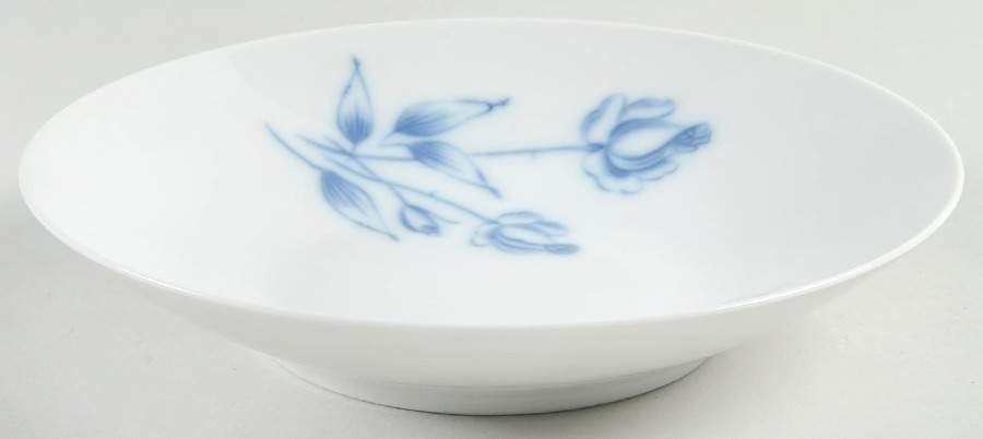 Cobalt Rose (Smooth) Coupe Cereal Bowl by Hutschenreuther-1