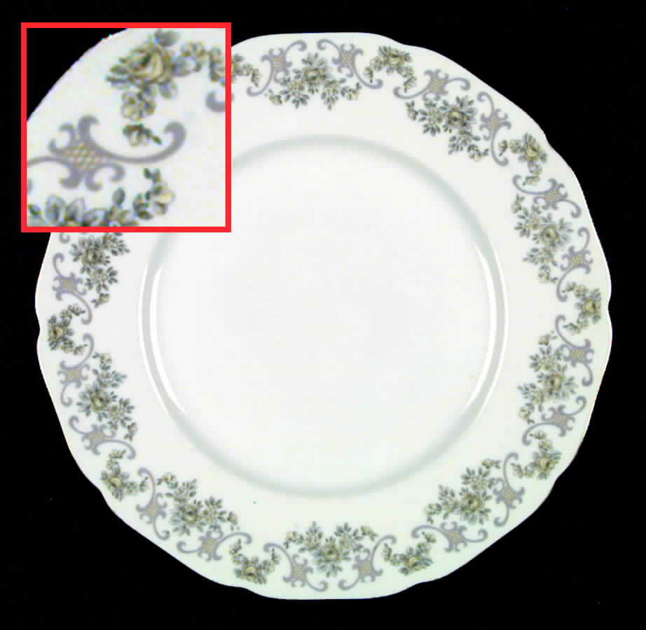 Corsage Dinner Plate by Hutschenreuther-1
