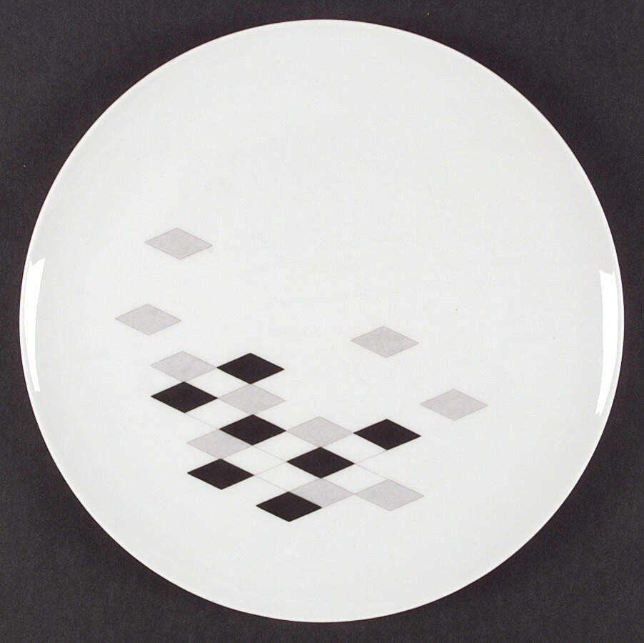 The Domino Dinner Plate by Hutschenreuther-1