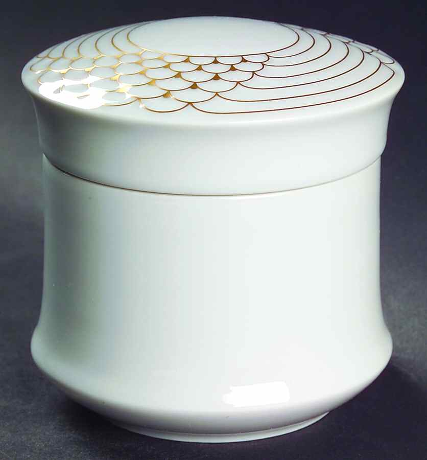 D'Oro Sugar Bowl & Lid by Hutschenreuther-1