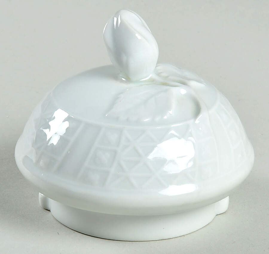 Dresden All White Lid for Coffee Pot by Hutschenreuther-1
