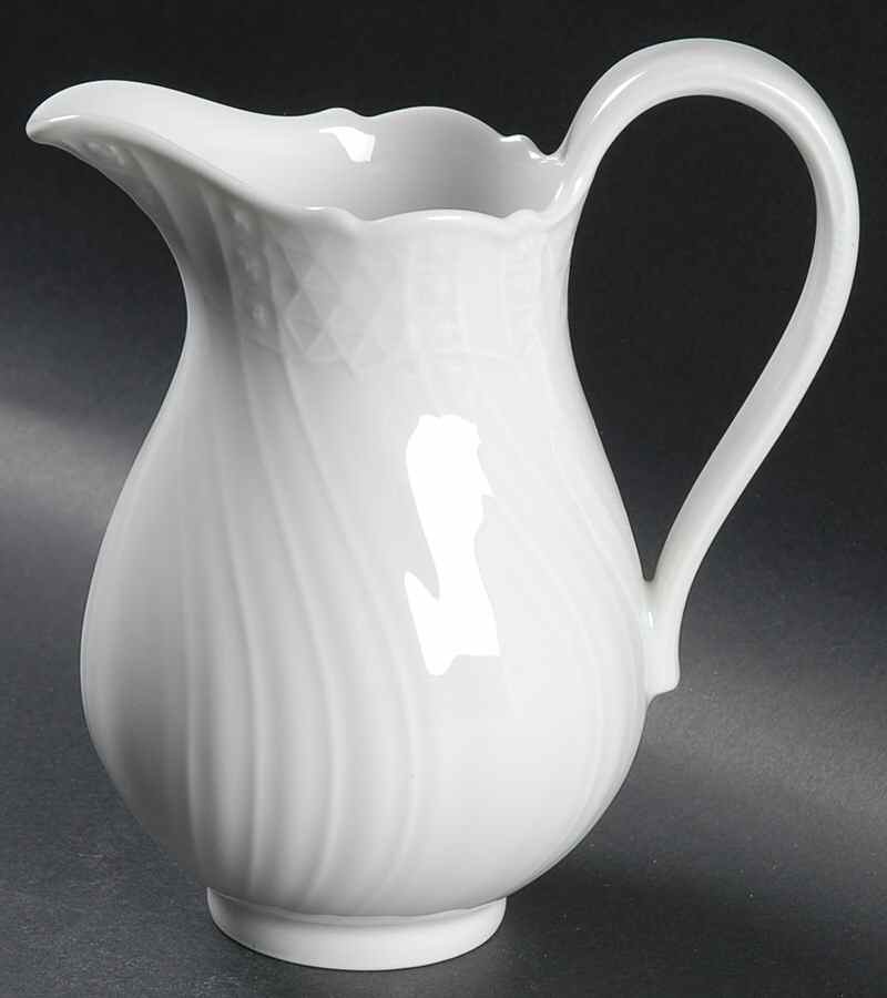 Dresden All White 24 Oz Pitcher by Hutschenreuther-1