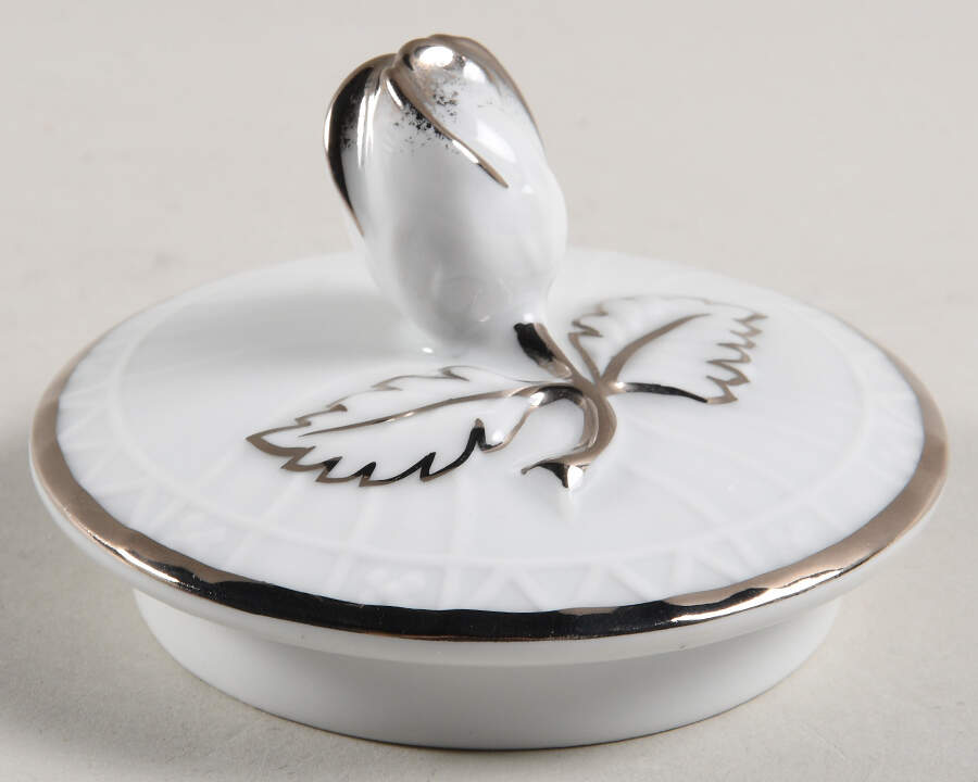 Dresden Platinum Lid for Teapot by Hutschenreuther-1
