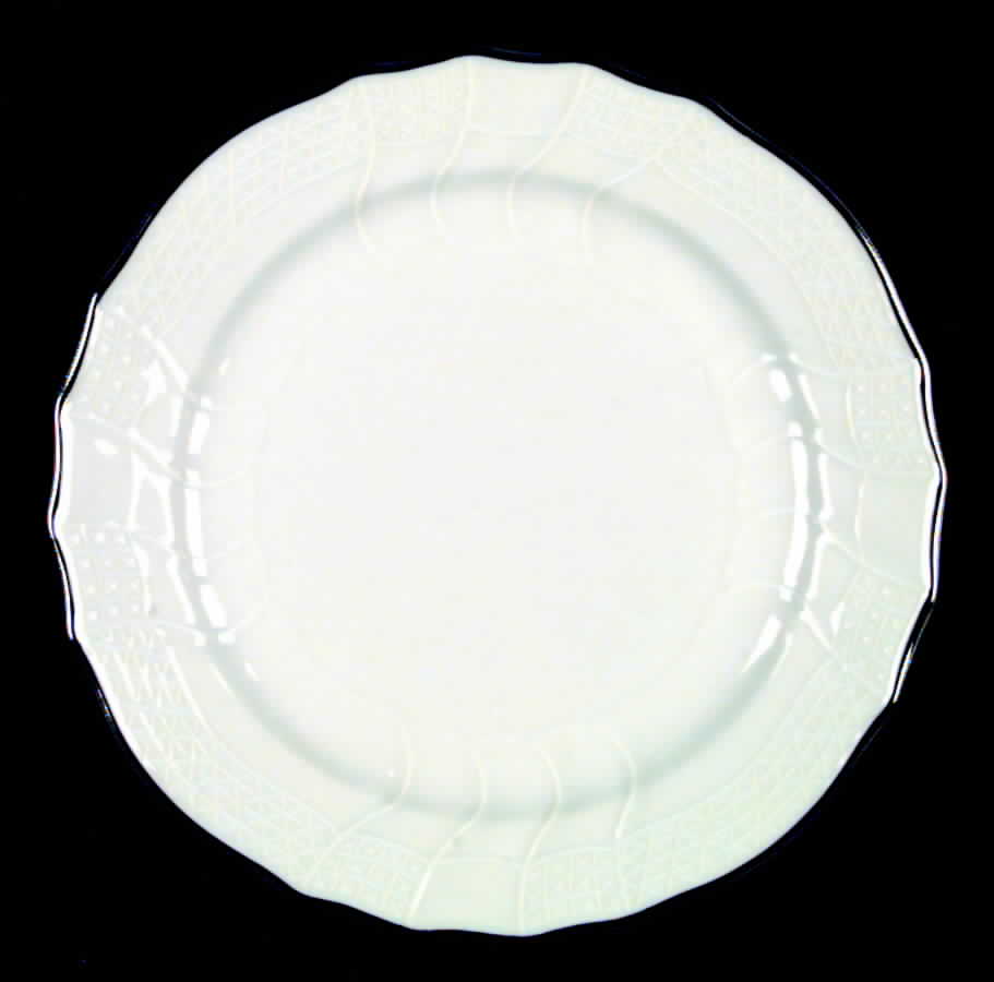 Dresden Platinum Dinner Plate by Hutschenreuther-1