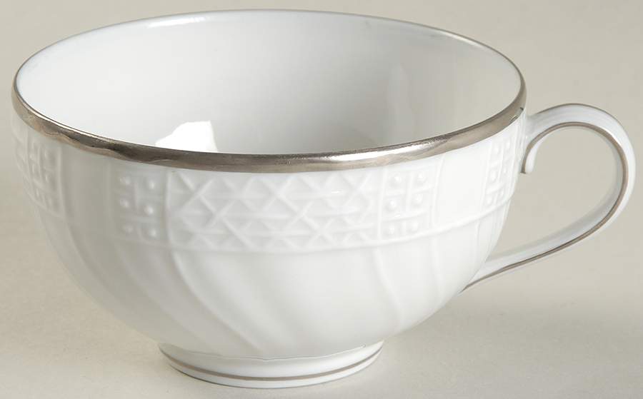 Dresden Platinum Flat Cup by Hutschenreuther-1