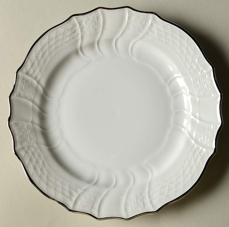 Dresden Platinum Salad Plate by Hutschenreuther-1
