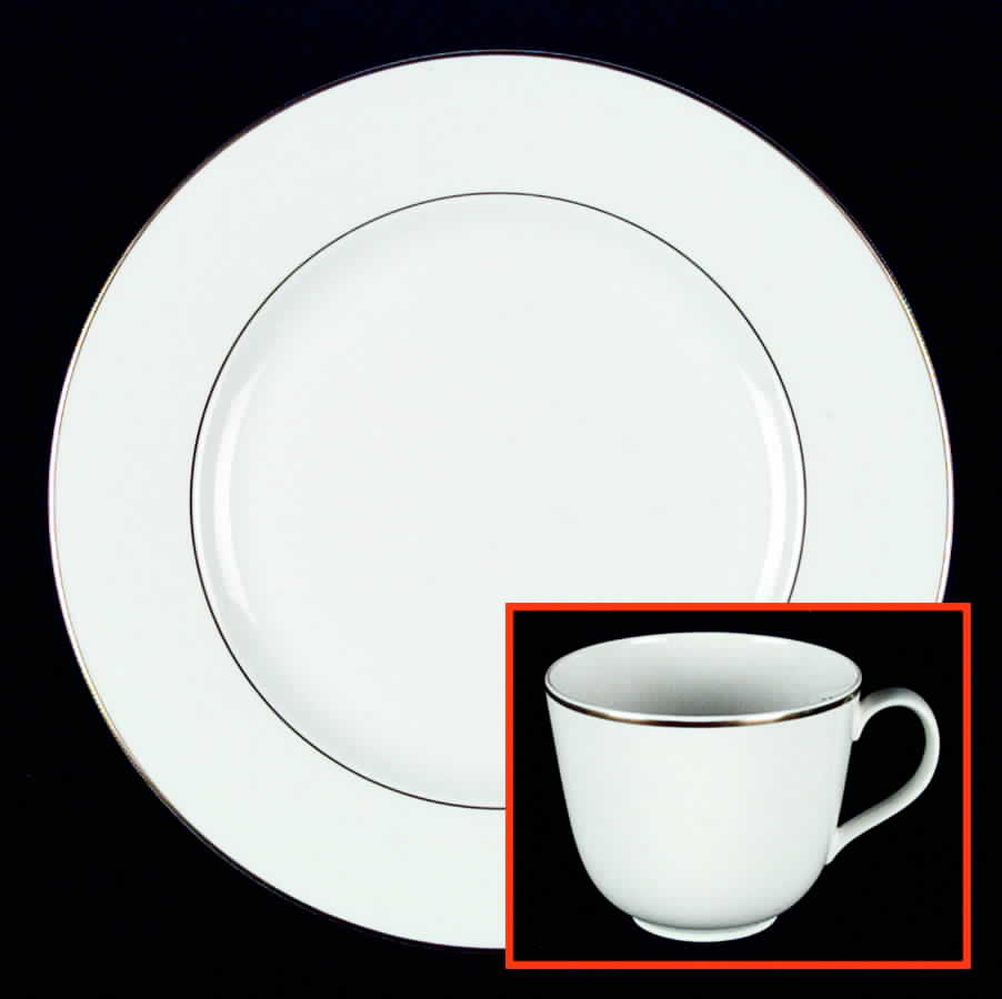 Dukat Gold Dinner Plate by Hutschenreuther-1