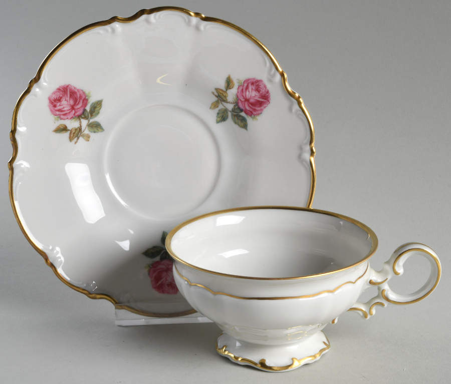 The Dundee Footed Cup & Saucer Set by Hutschenreuther-1