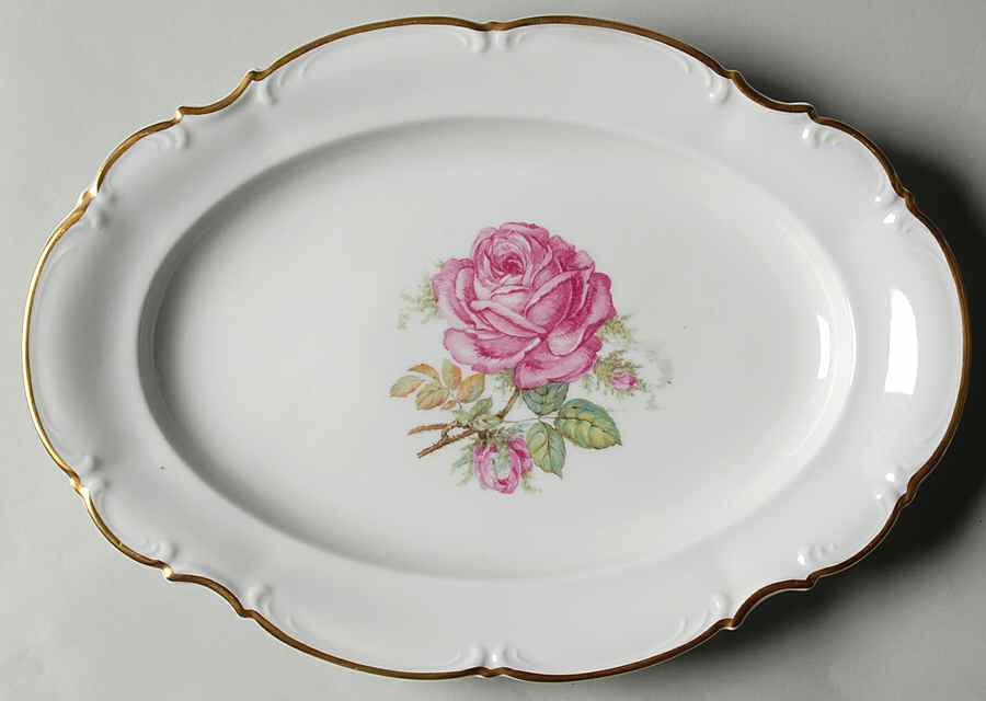 The Dundee 13" Oval Serving Platter by Hutschenreuther-1