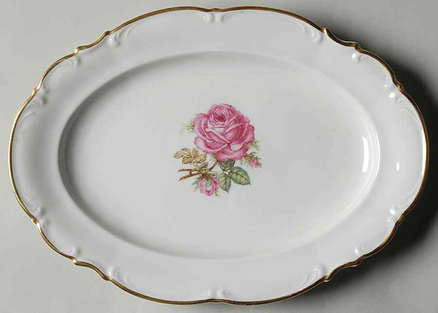 The Dundee 11" Oval Serving Platter by Hutschenreuther-1