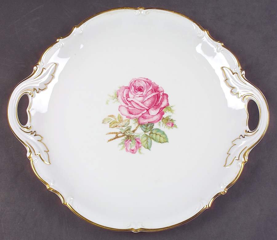 The Dundee Handled Cake Plate by Hutschenreuther-1