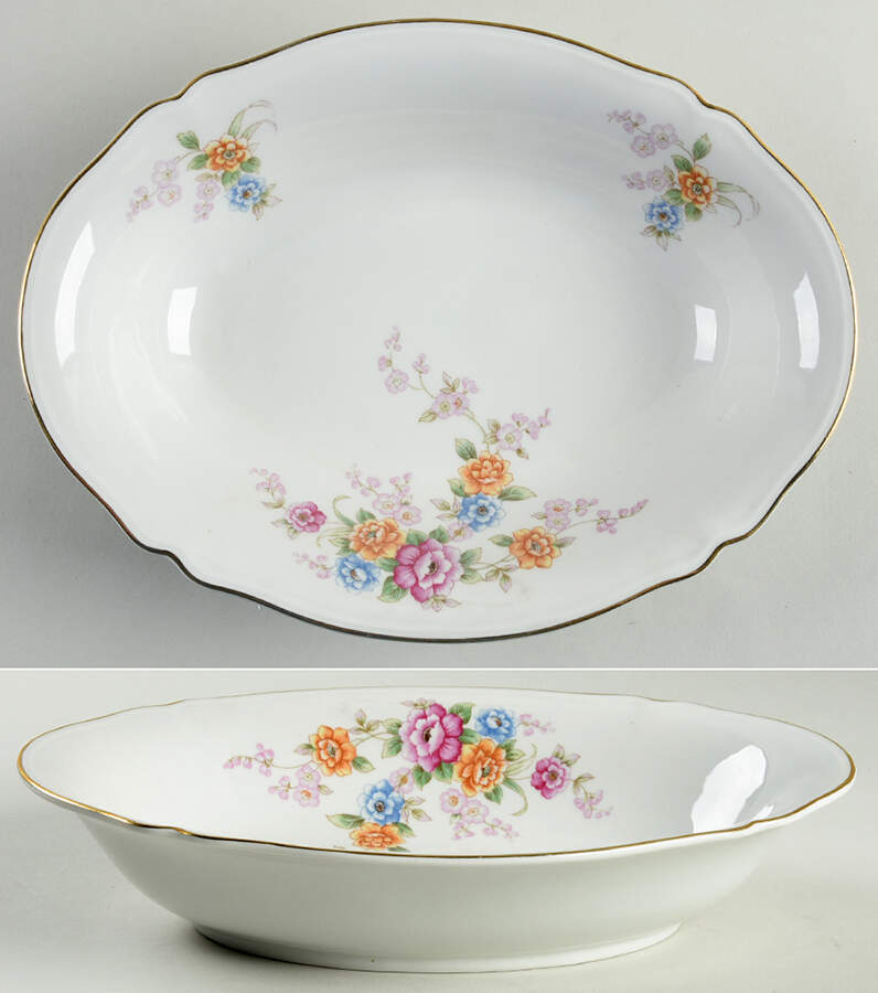 The Eaton 10" Oval Vegetable Bowl by Hutschenreuther-1