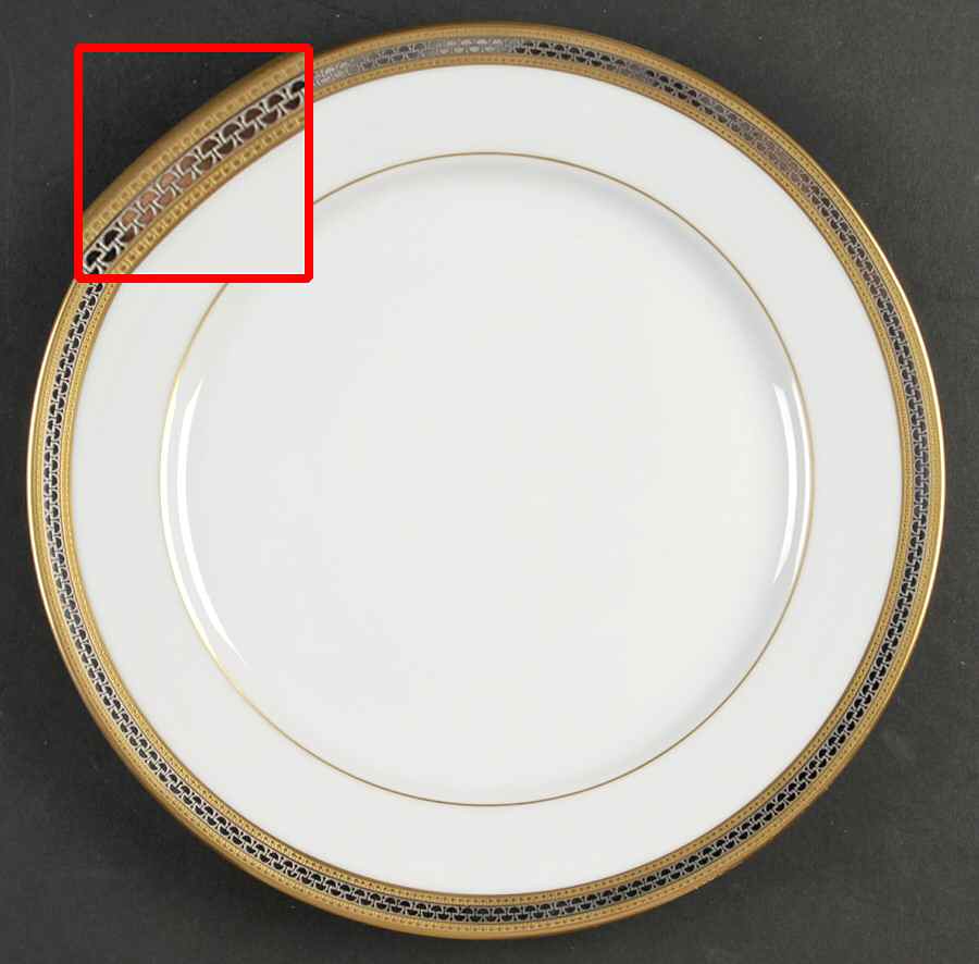 Elegance (Olivia) Coupe Dinner Plate by Hutschenreuther-1